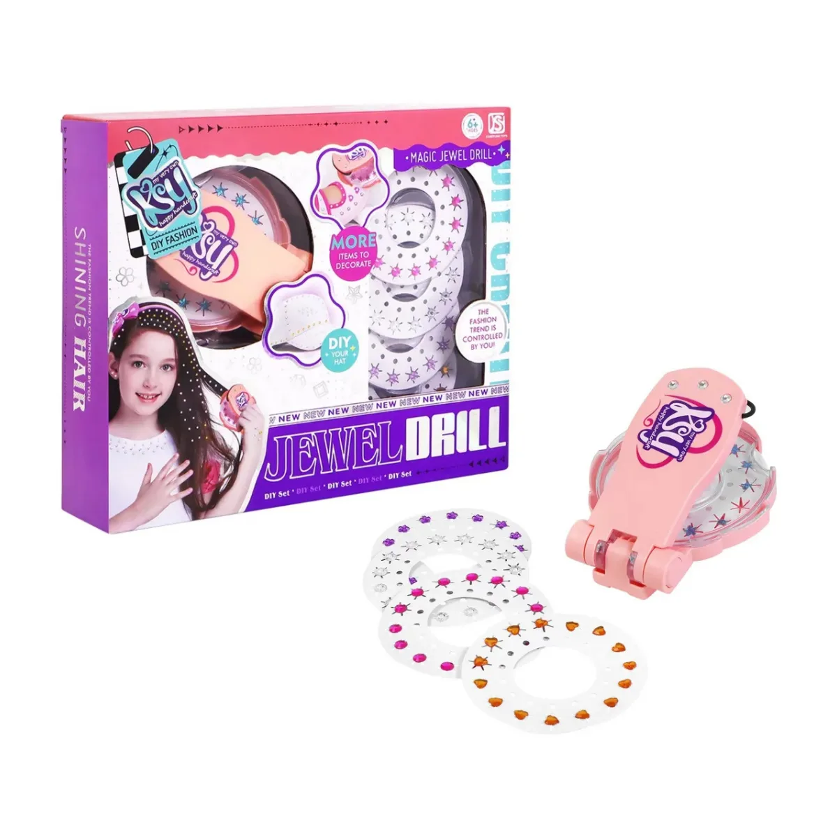 Set Cosmetico infantil - Colocador de Brillos