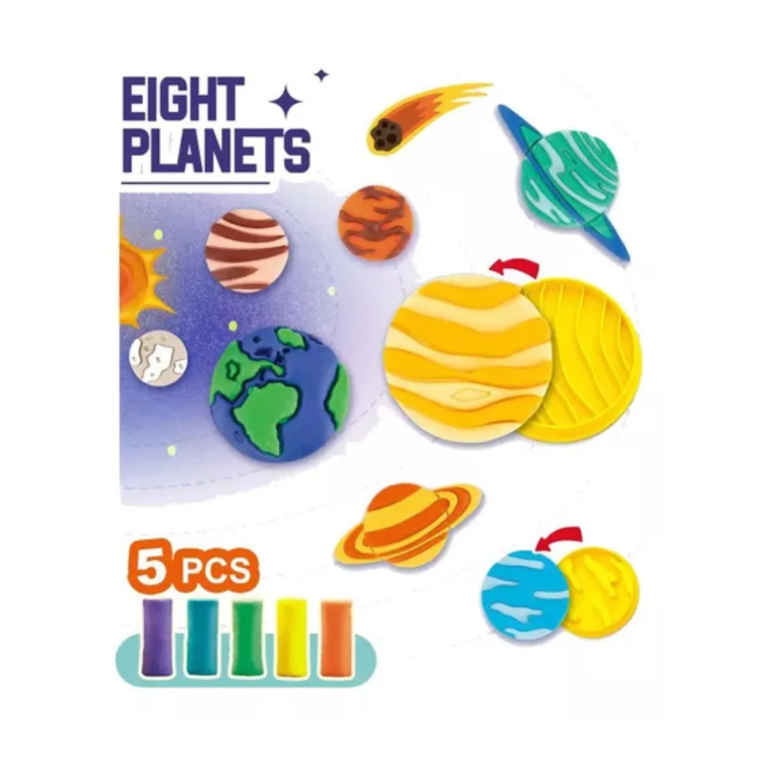 Set de Masas con Moldes - Planetas 2