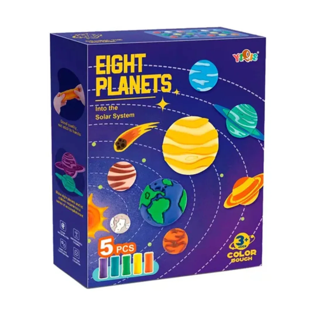 Set de Masas con Moldes - Planetas