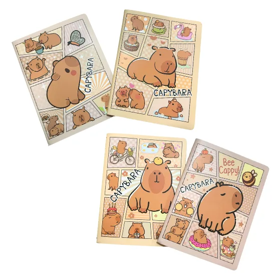 Set Libreta con Lapicera Borrable Capibara