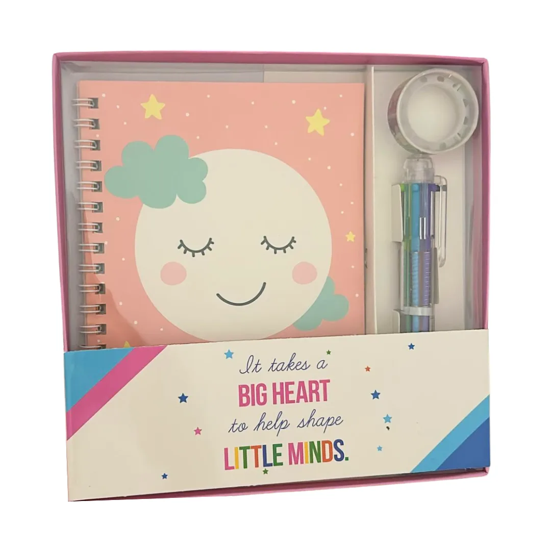 Set Libreta con Lapicera y cinta