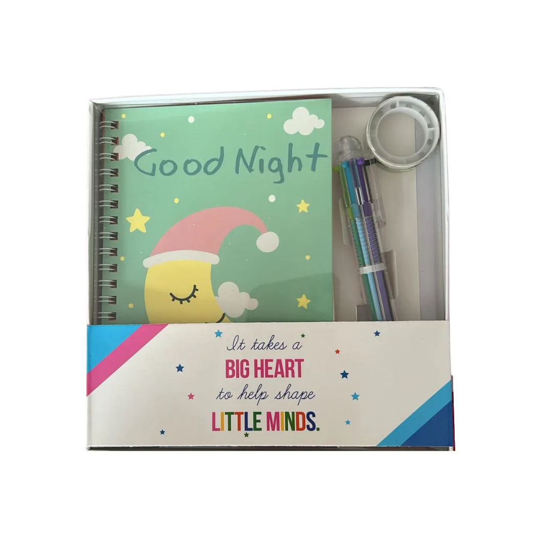 Set Libreta con Lapicera y cinta 4