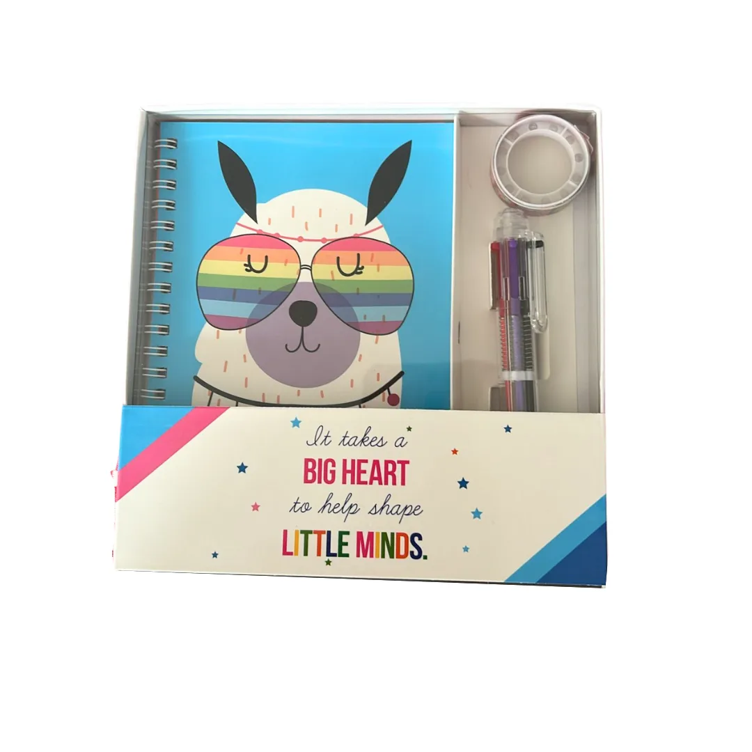 Set Libreta con Lapicera y cinta 3