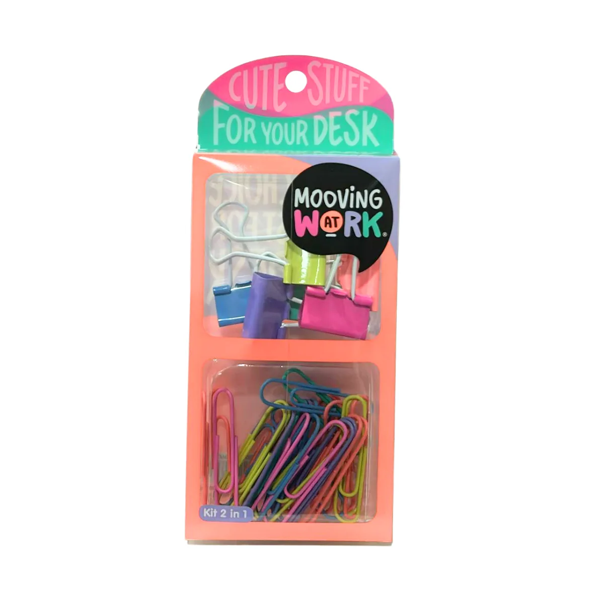 Set Oficina Clips y Doble Clips - Mooving