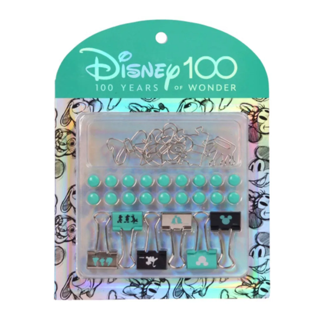 Set Oficina Disney : Imanes - Clips - Doble Clips Manito