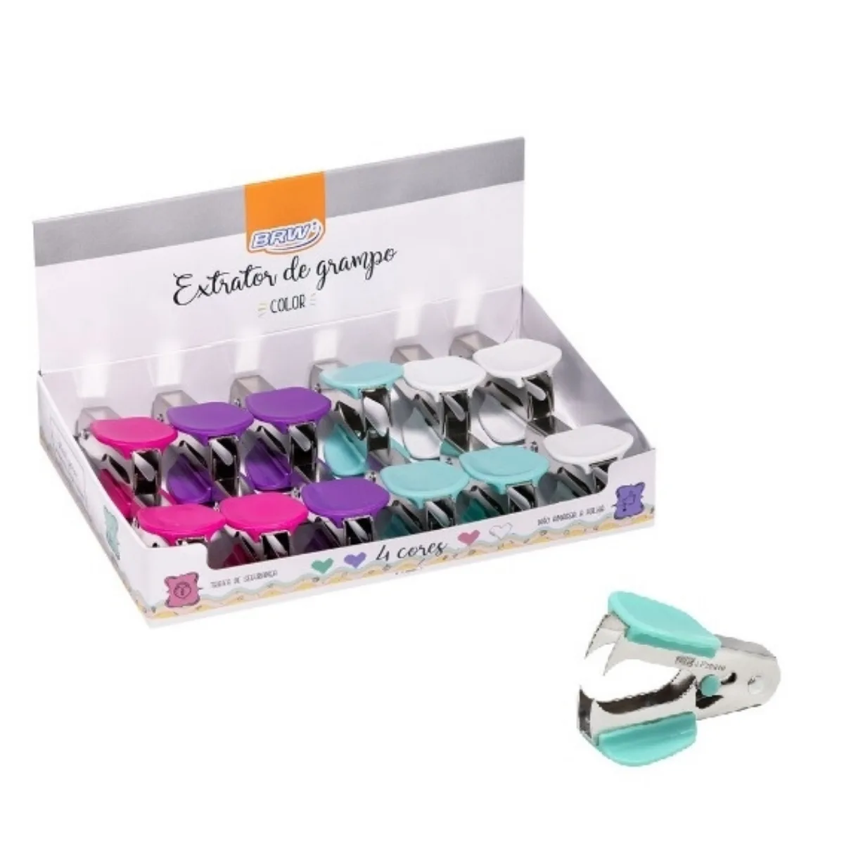 Set Oficina: Engrampadora Perforadora y Sacagancho - BRW