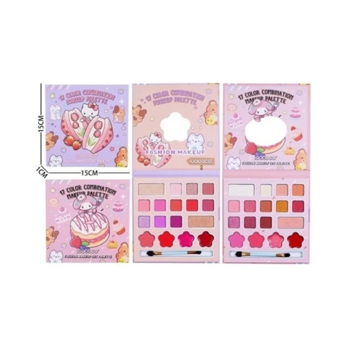 Set Petaca Cosmeticos Infantil