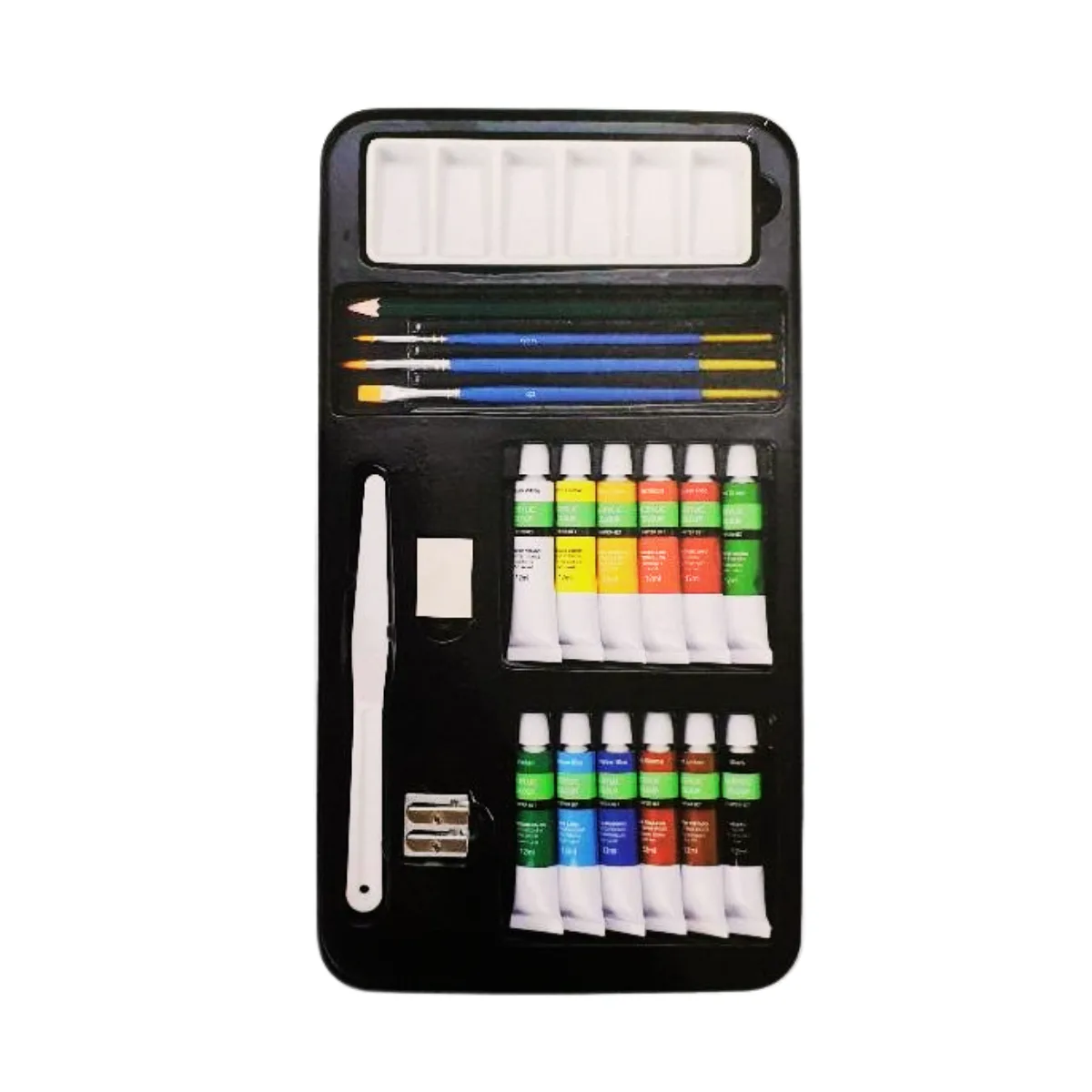 Set Profesional Pintura Acrilica 20pcs 2