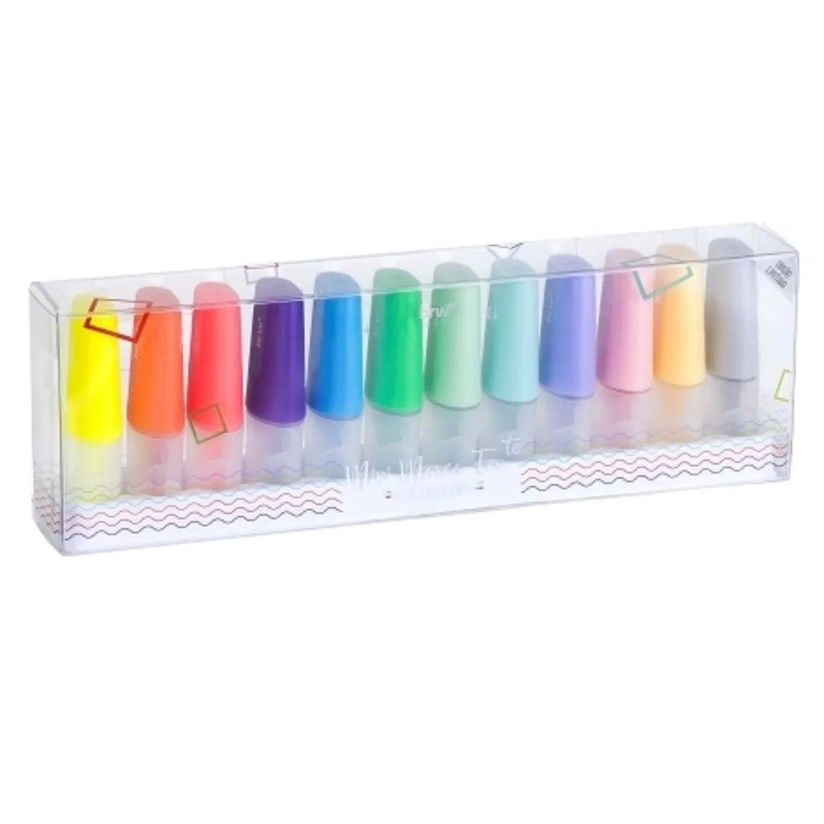 Set x12 Mini Resaltadores BRW