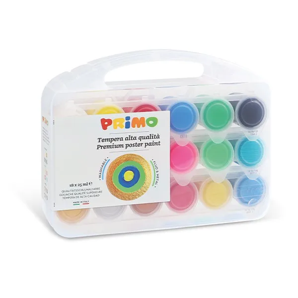 Set x18 Tempera 25ml - Primo