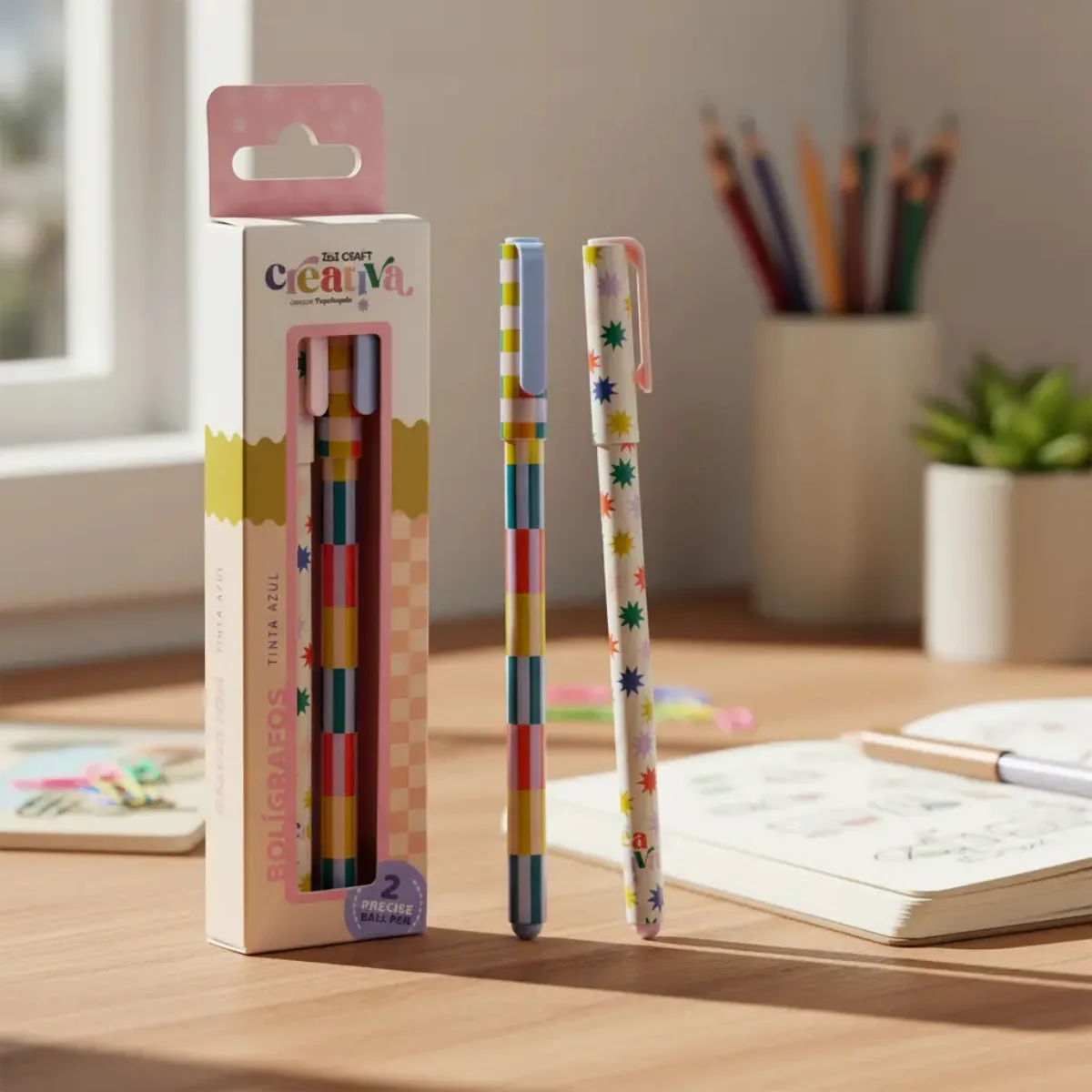 Set x2 Lapiceras Creativa - Ibi Craft 3