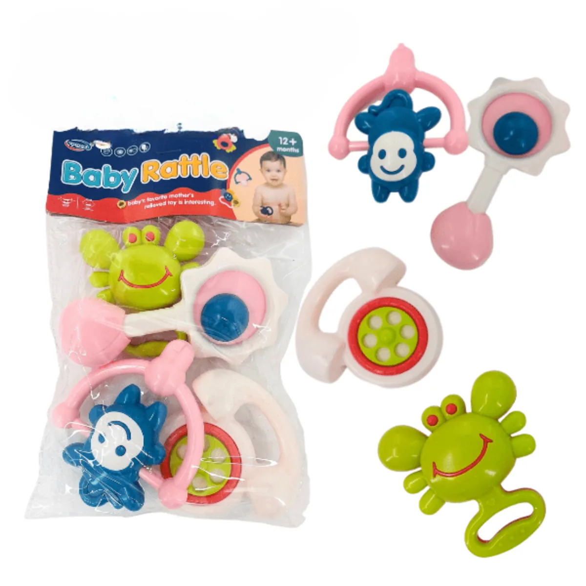 Set x4 Sonajeros - Primera Infancia