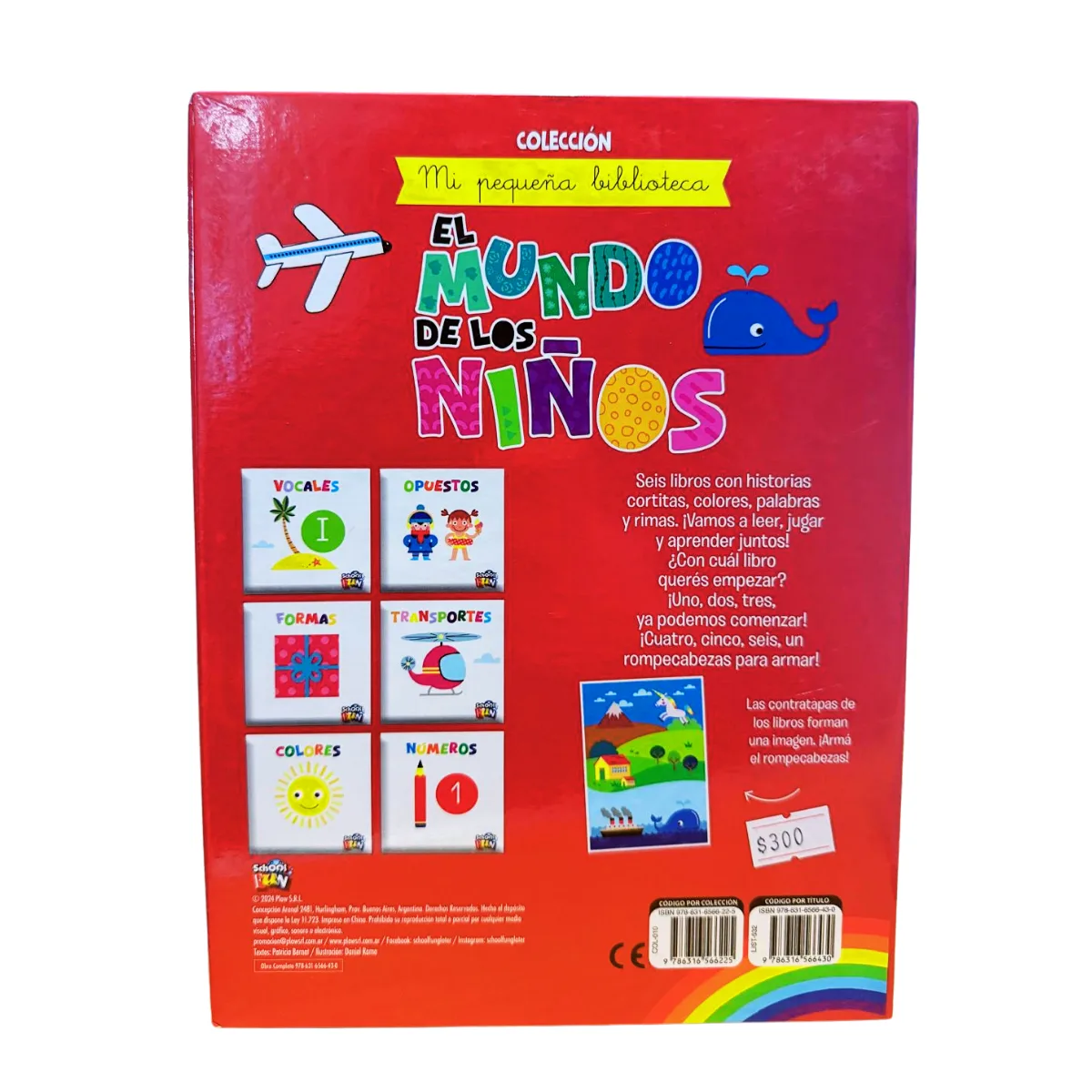 Set x6 Mini Libros El Mundo de los Niños 2