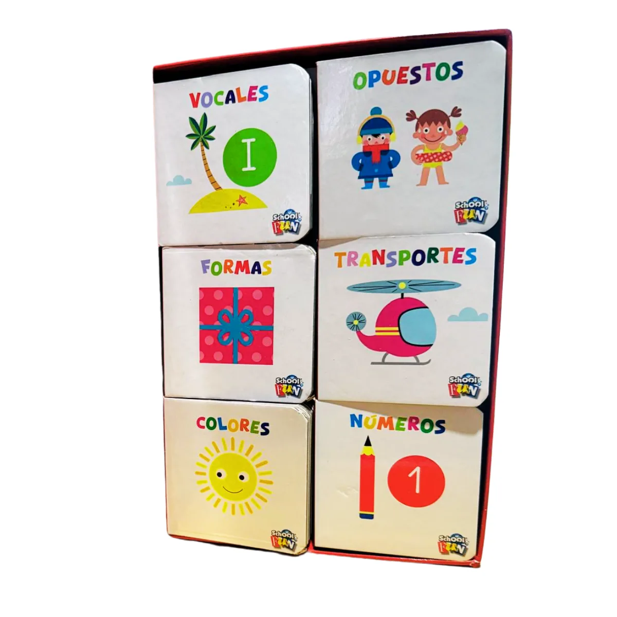Set x6 Mini Libros El Mundo de los Niños 3