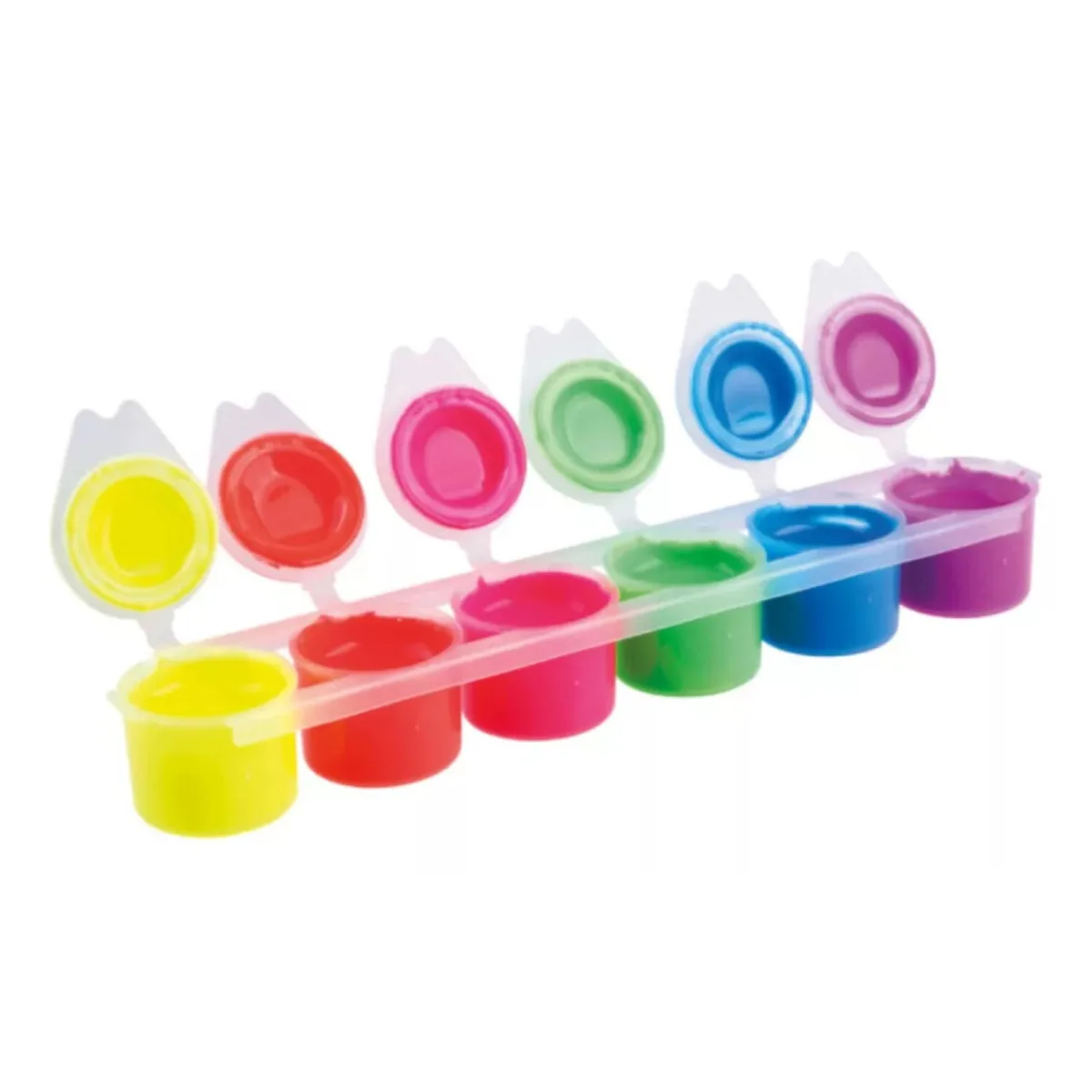 Set x6 Temperas Fluo