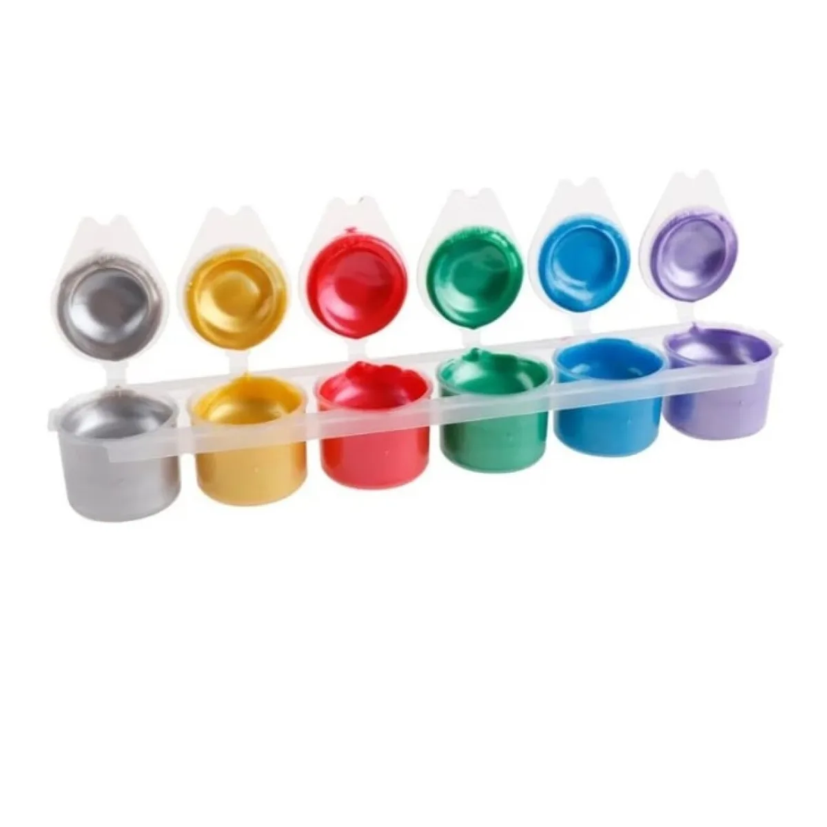 Set x6 Temperas Metalizadas