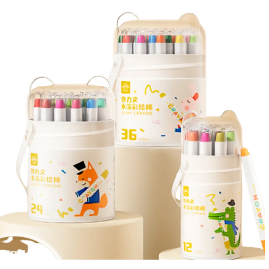 Silky Crayon x12 colores