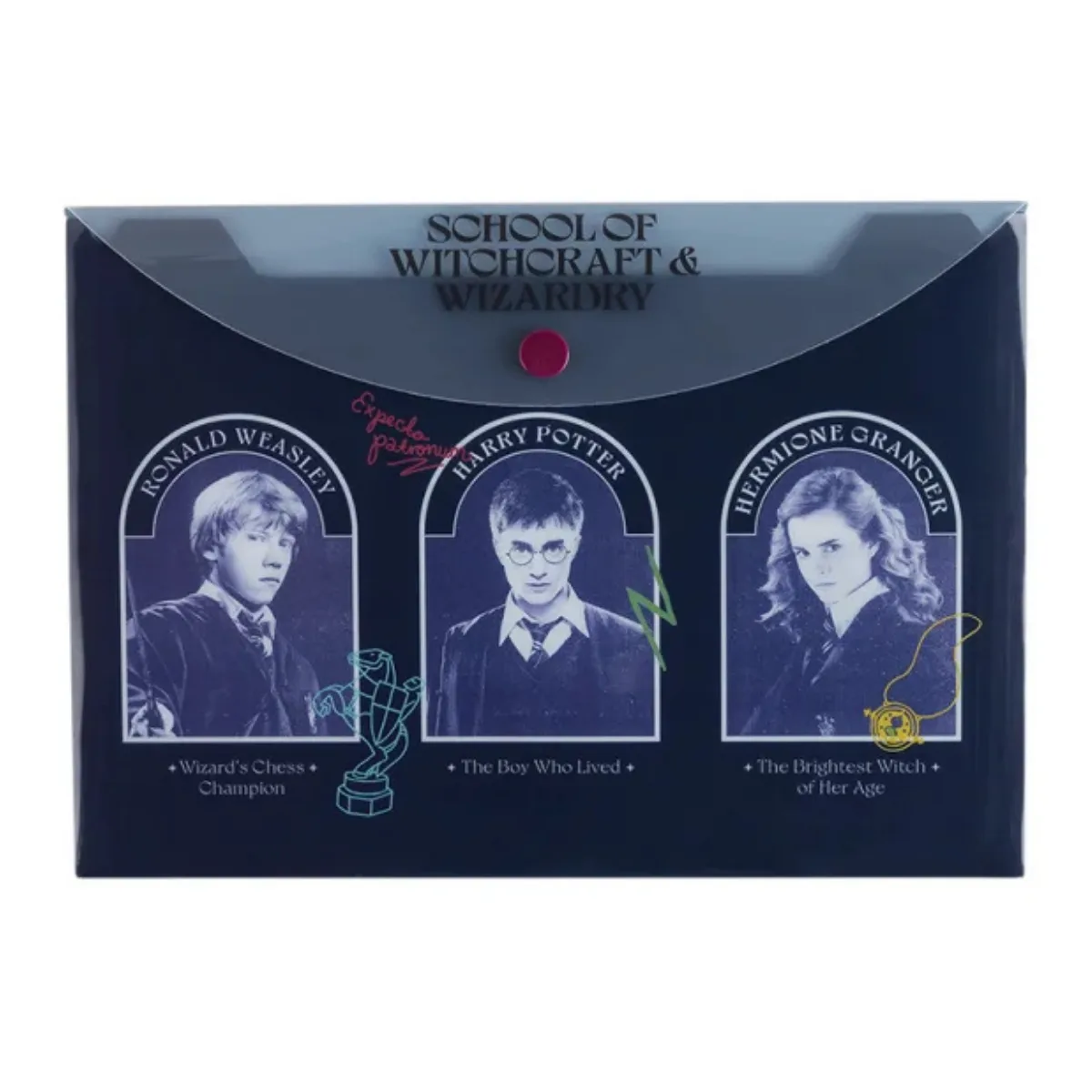 Sobre Plastico A5 - Harry Potter