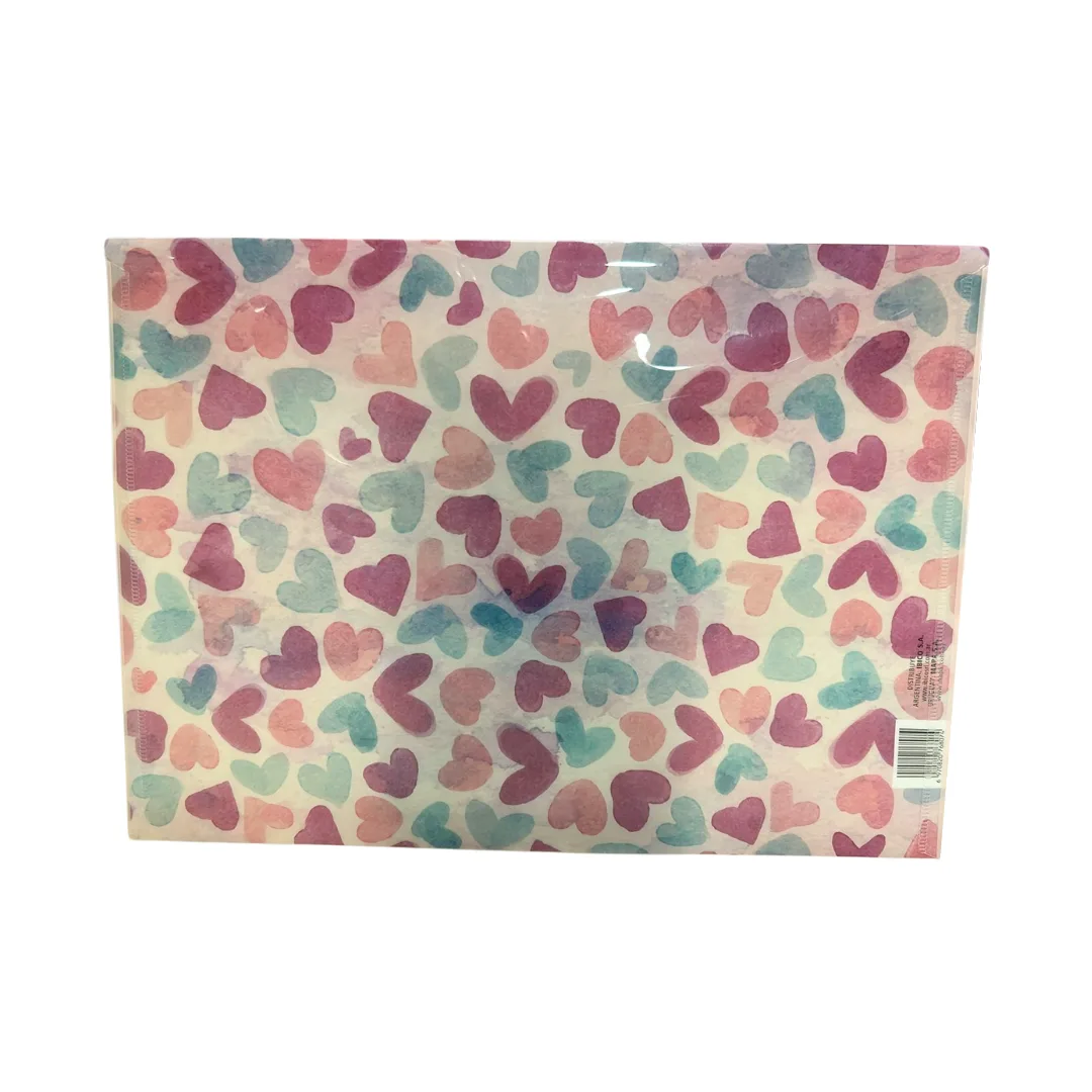 Sobre Plastico con broche A4 Love - Ibi Craft