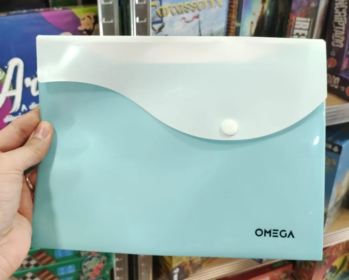 Sobre porta documento - Omega 3
