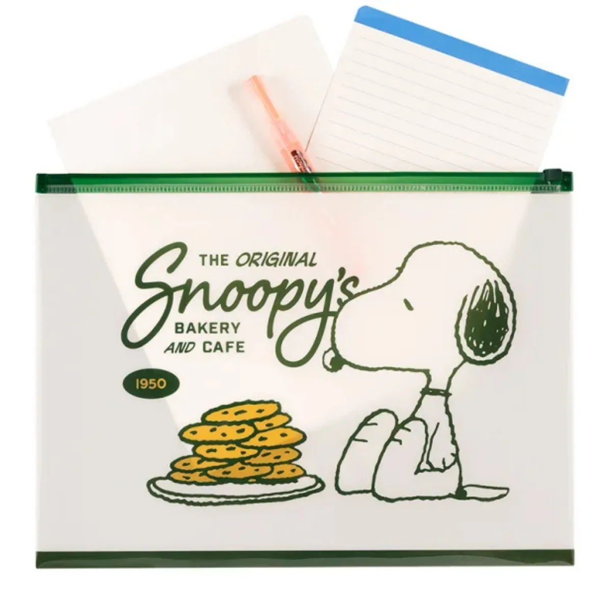 Sobre Zip Plastico A4 - Snoopy 3
