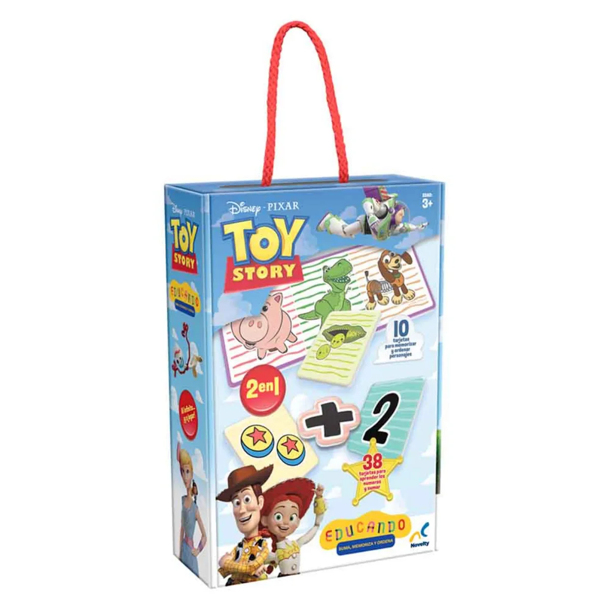 Suma, Memoriza y Ordena - Toy Story 5