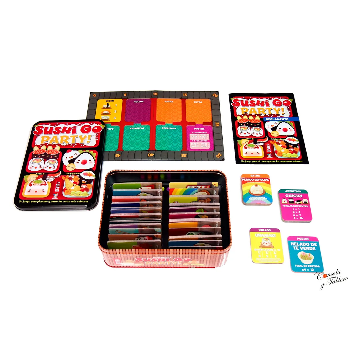 Sushi Go Party - Devir