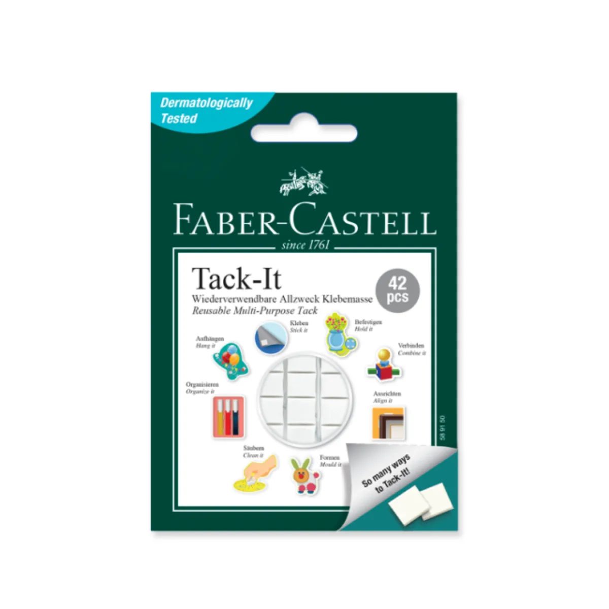 Tack It Blanco 42pcs - Faber Castell