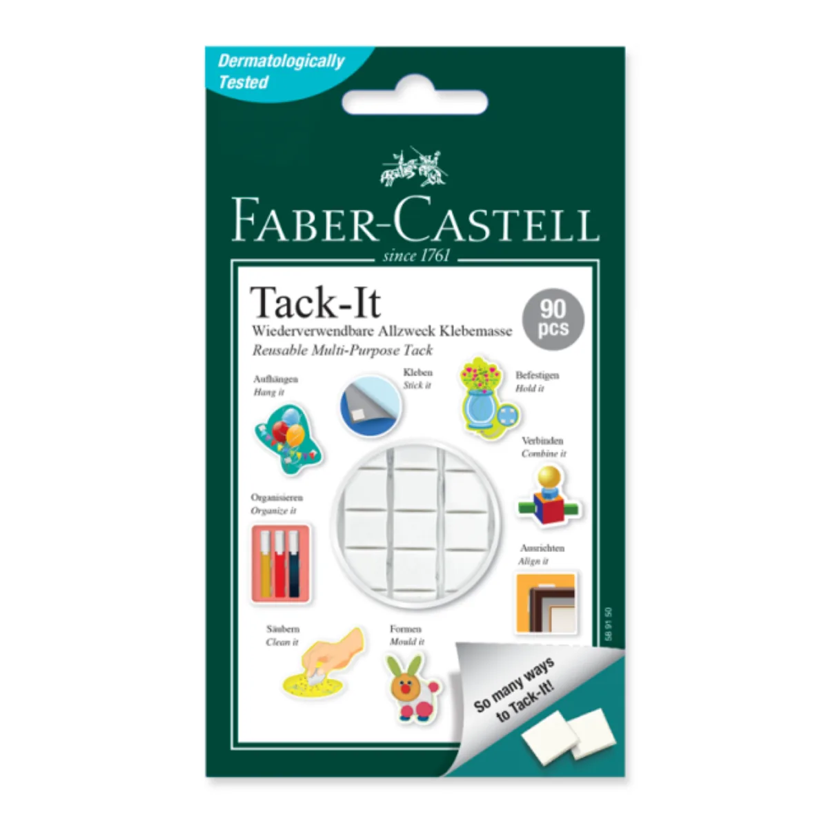 Tack It Blanco 90pcs - Faber Castell
