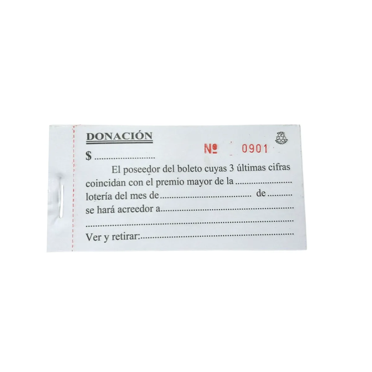 Talon Donacion 3 Cifras 2