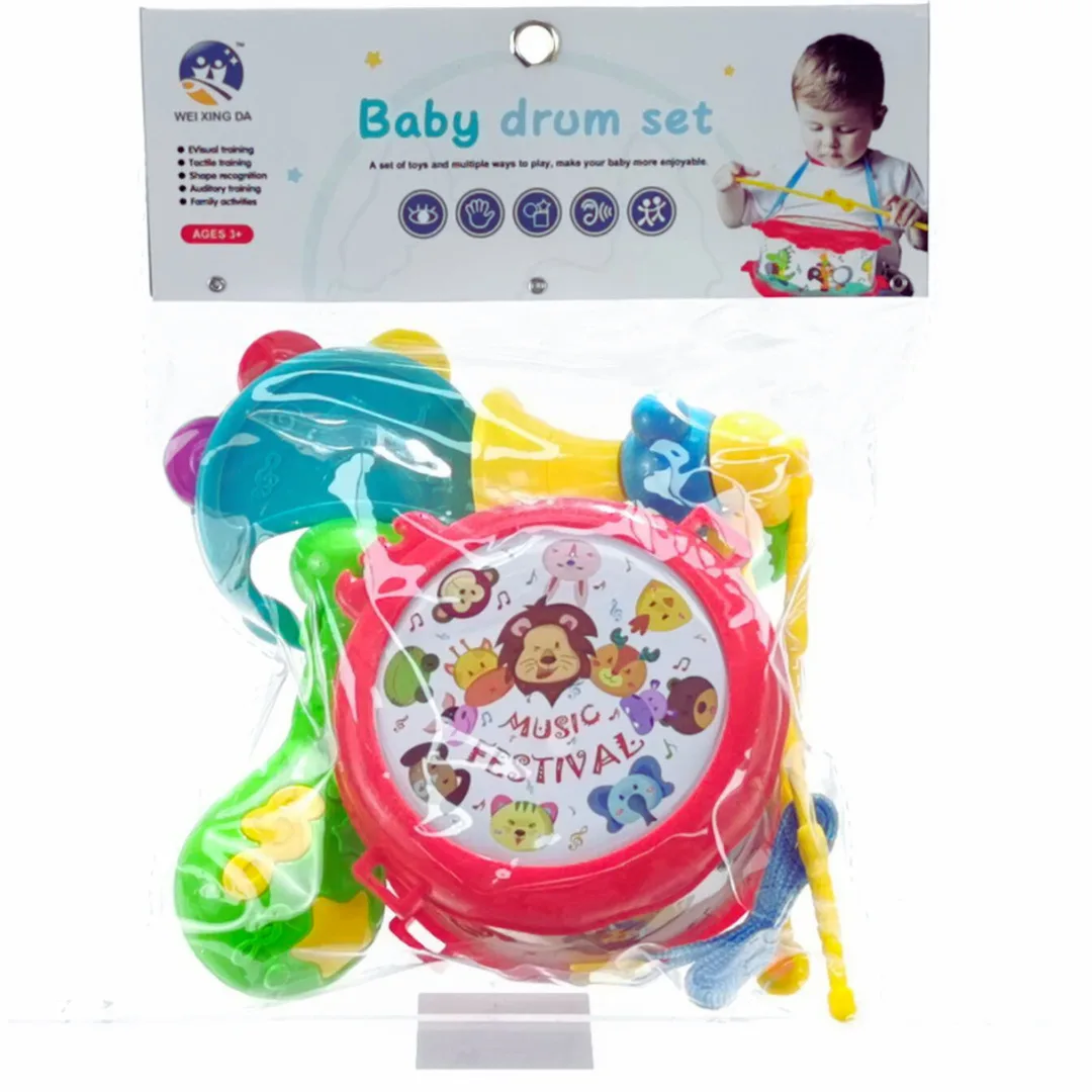 Tambor con instrumentos musicales 2