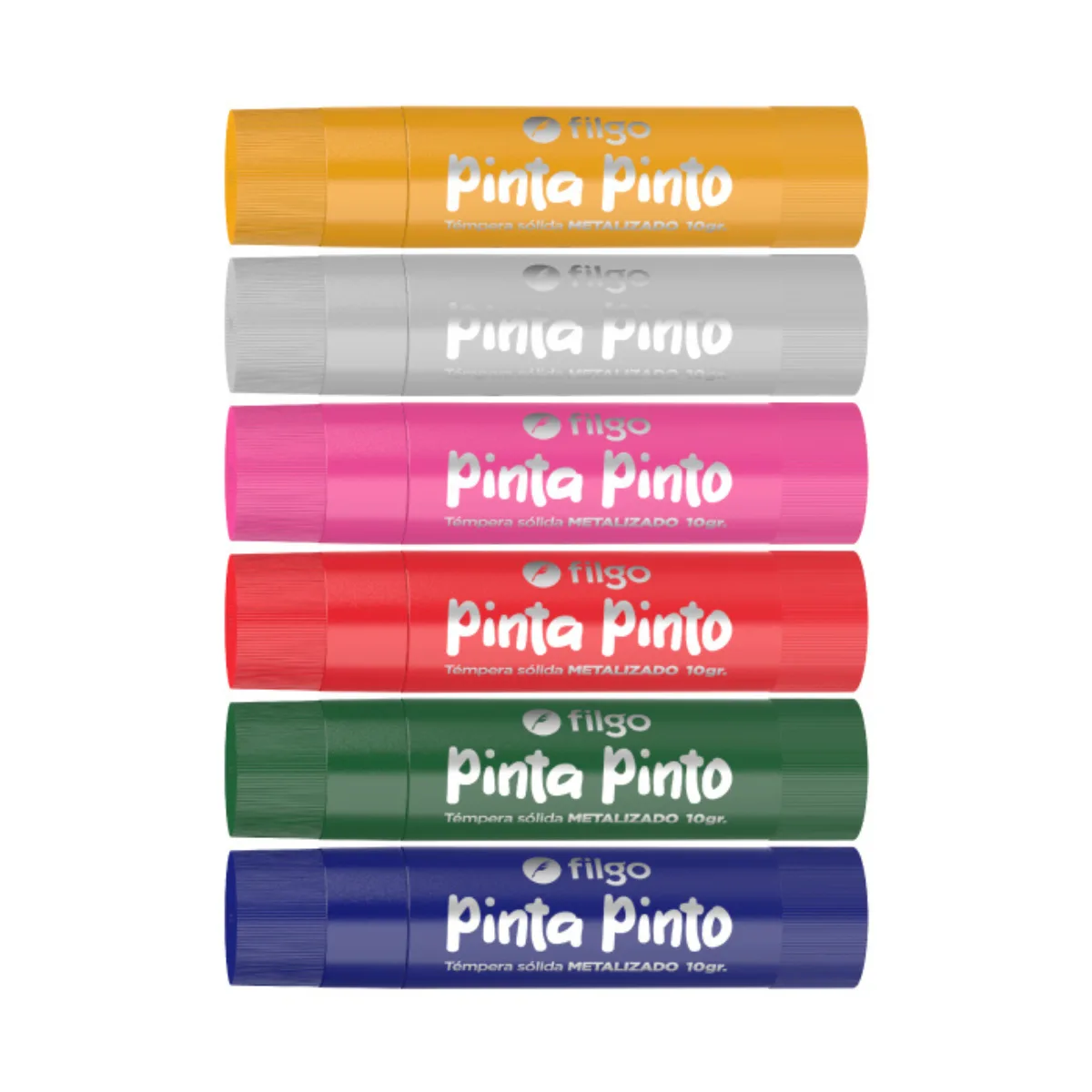 Tempera Solida Metalizadas x6 - Filgo 2