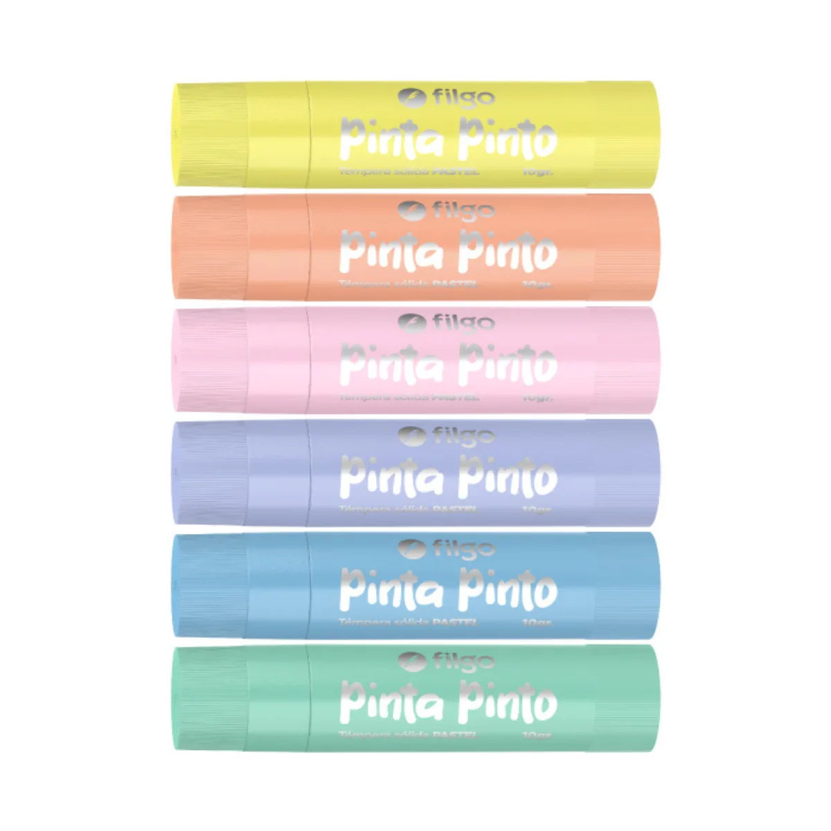 Tempera Solida Pastel x6 - Filgo 2