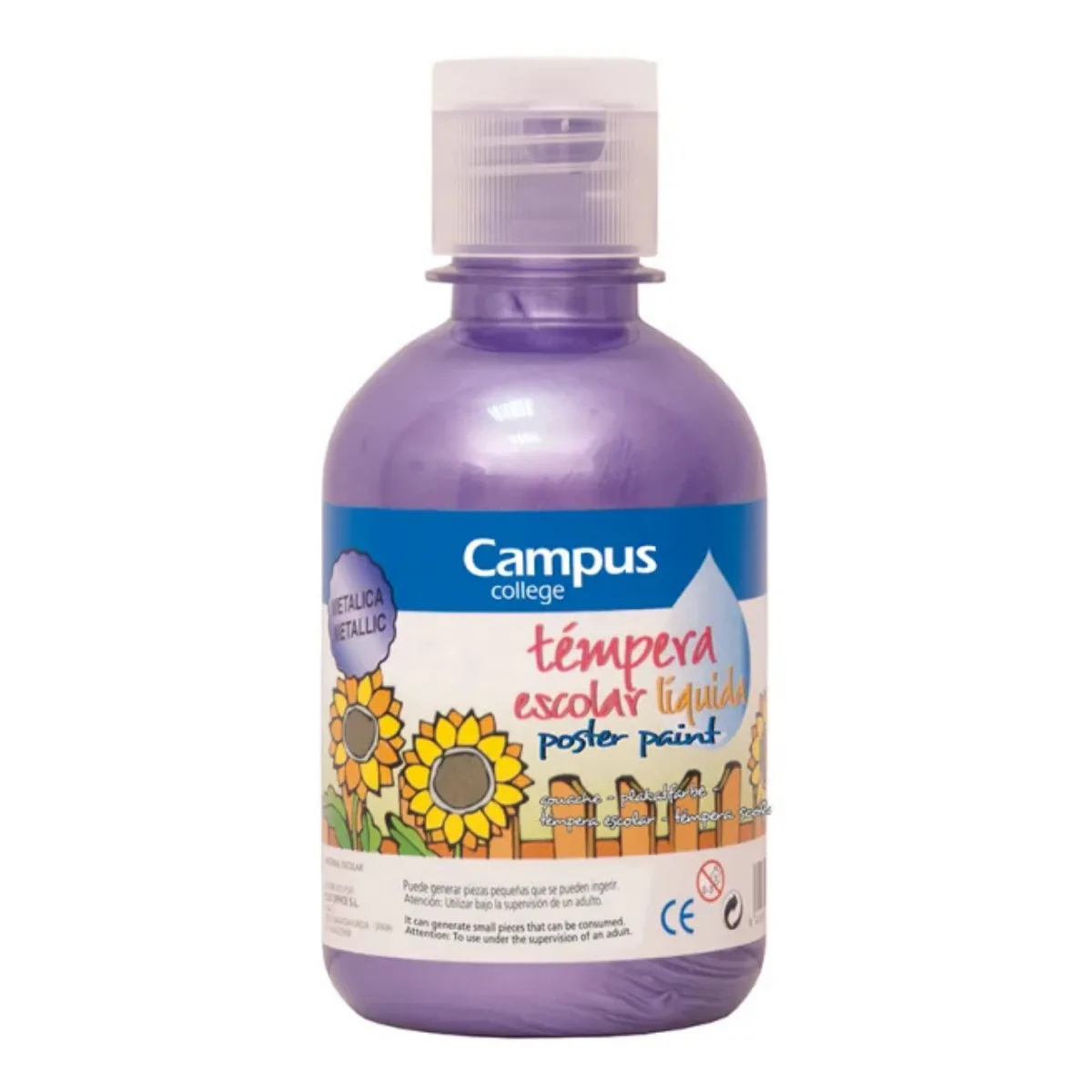 Temperas Metalizada 250ml - Campus 3