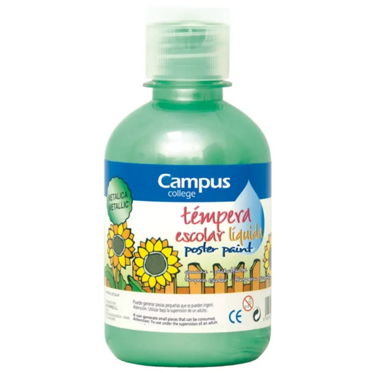 Temperas Metalizada 250ml - Campus 4