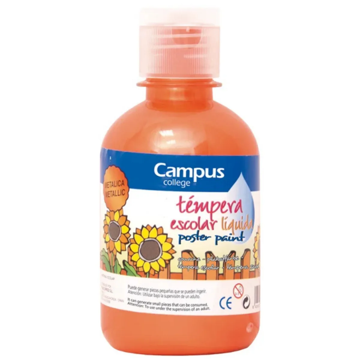 Temperas Metalizada 250ml - Campus 6