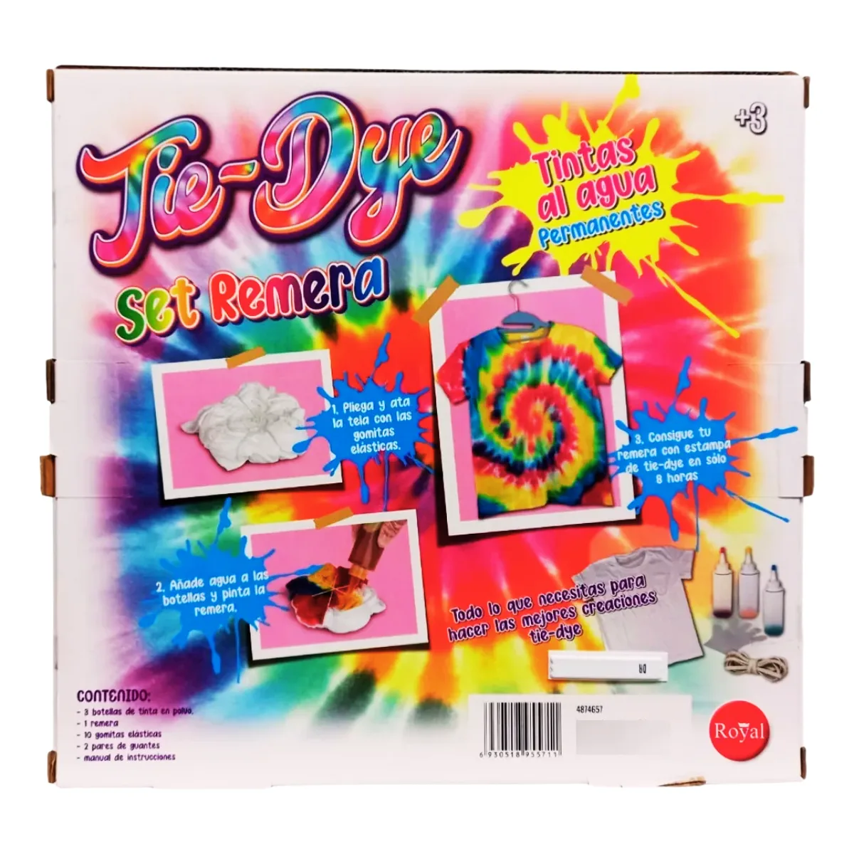 Tie Dye Set Remera
