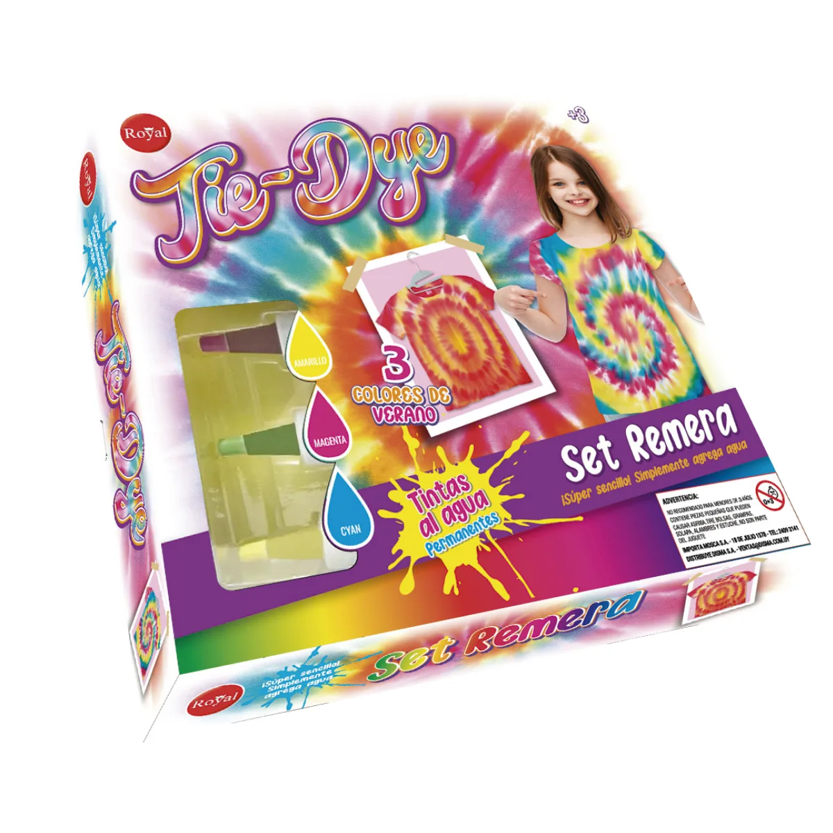 Tie Dye Set Remera