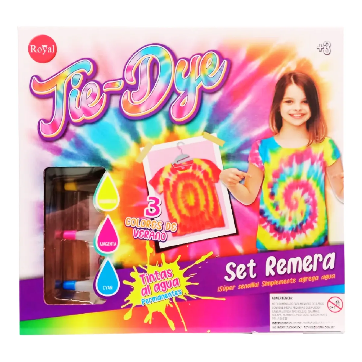 Tie Dye Set Remera