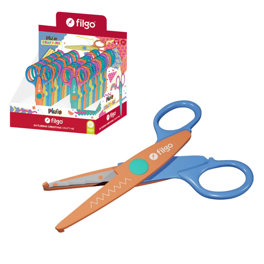 Tijera Escolar Craft Zig Zag - Filgo