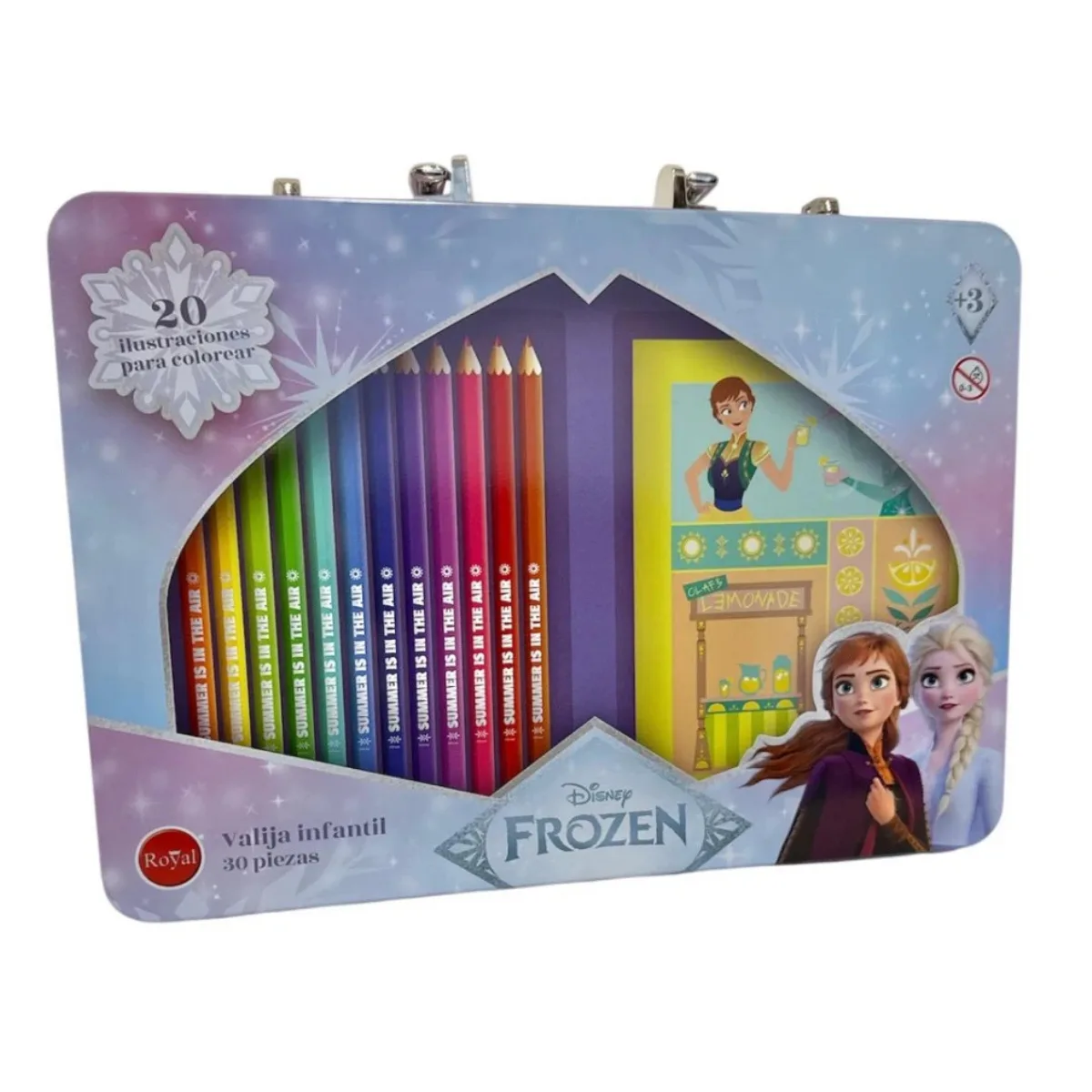 Valija Metalica Infantil Frozen