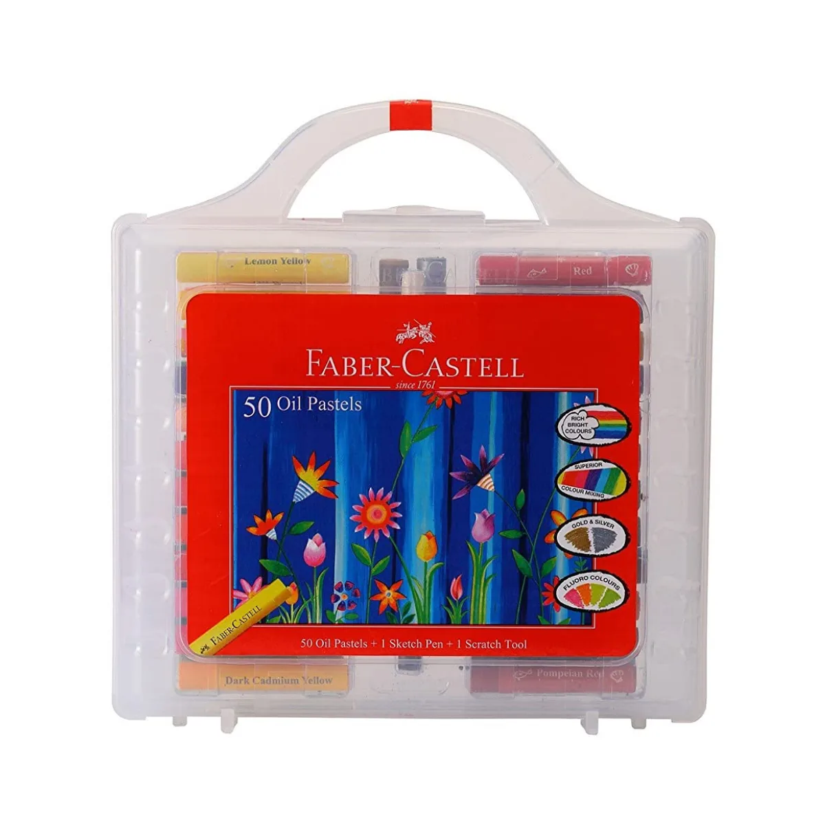 Valija Oleo Pastel x50 - Faber Castell