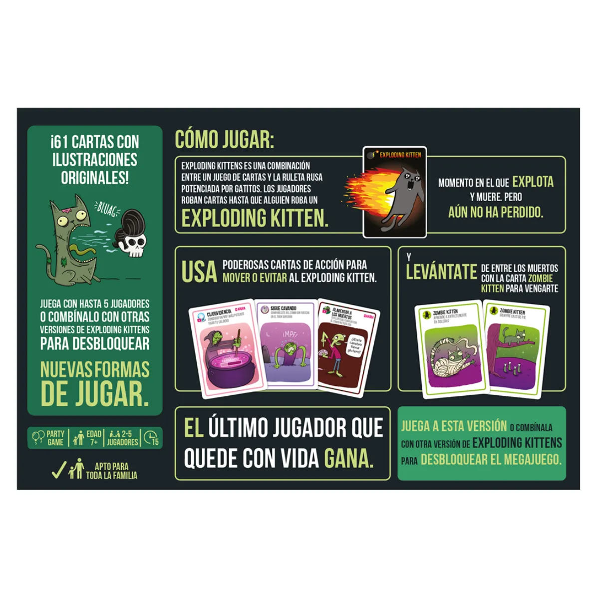 Zombie Kittens - Asmodee