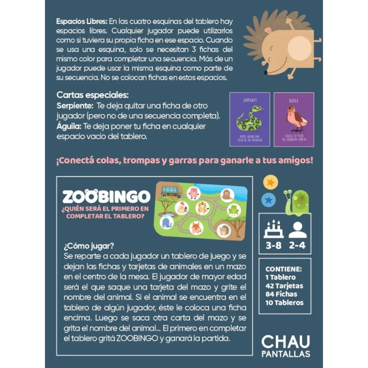 Zoolink - Chau Pantallas